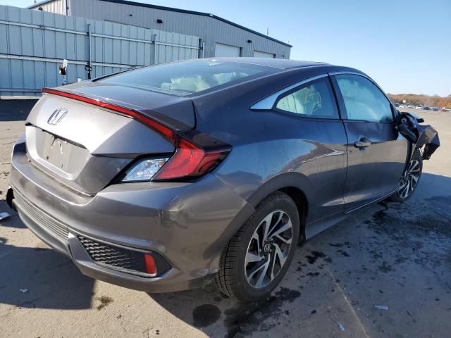 2HGFC4B0XJH307471 - 2018 HONDA CIVIC LX GRAY photo 3