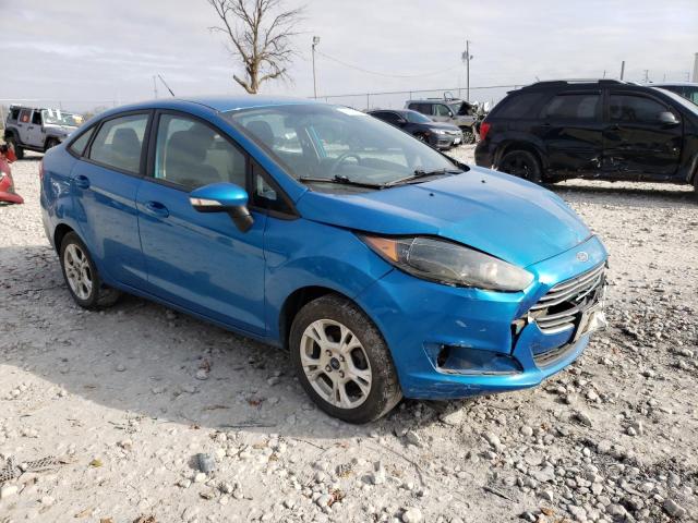 3FADP4BJ6FM118317 - 2015 FORD FIESTA SE BLUE photo 4