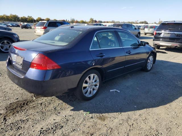 1HGCM66517A030167 - 2007 HONDA ACCORD EX BLUE photo 3