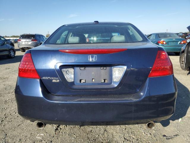 1HGCM66517A030167 - 2007 HONDA ACCORD EX BLUE photo 6