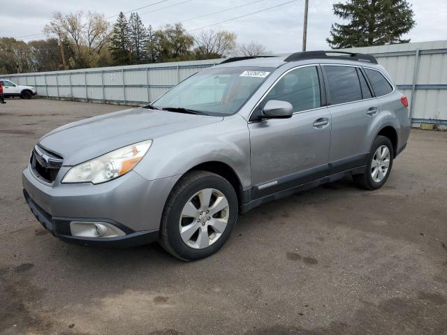 4S4BRCCC5B3343535 - 2011 SUBARU OUTBACK 2.5I PREMIUM SILVER photo 1