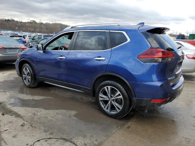 5N1AT2MV9KC754881 - 2019 NISSAN ROGUE S BLUE photo 2