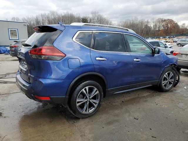 5N1AT2MV9KC754881 - 2019 NISSAN ROGUE S BLUE photo 3