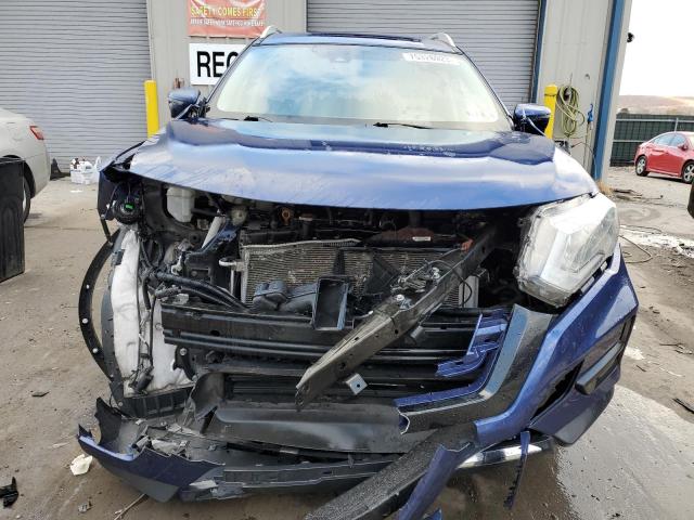 5N1AT2MV9KC754881 - 2019 NISSAN ROGUE S BLUE photo 5