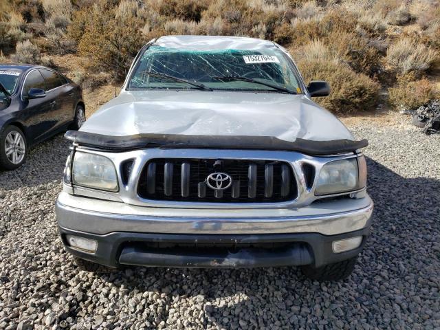 5TEWM72N32Z077965 - 2002 TOYOTA TACOMA XTRACAB SILVER photo 5