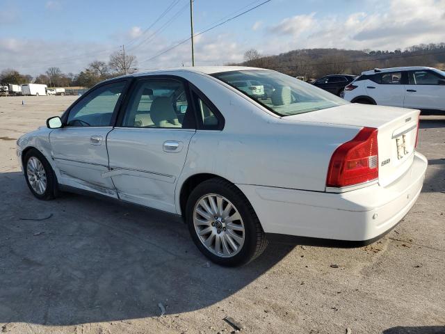 YV1TS592X61443102 - 2006 VOLVO S80 2.5T WHITE photo 2