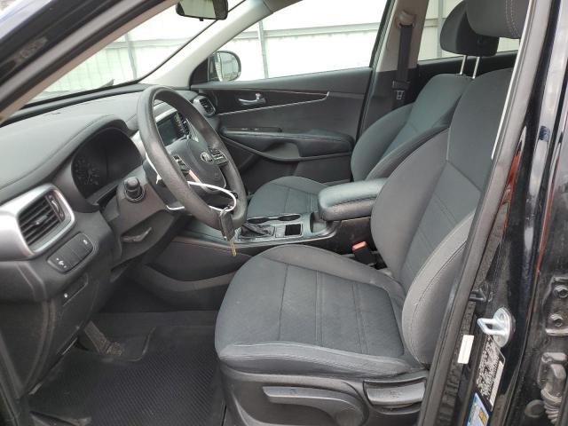 5XYPG4A36KG548933 - 2019 KIA SORENTO L BLACK photo 7