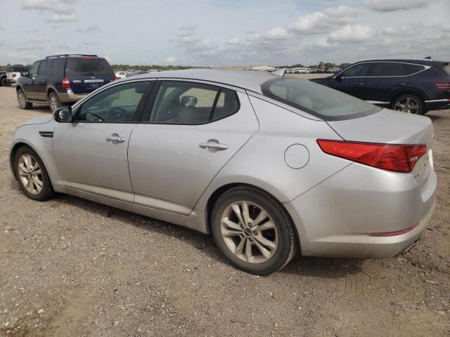 KNAGN4A75B5121631 - 2011 KIA OPTIMA EX SILVER photo 2