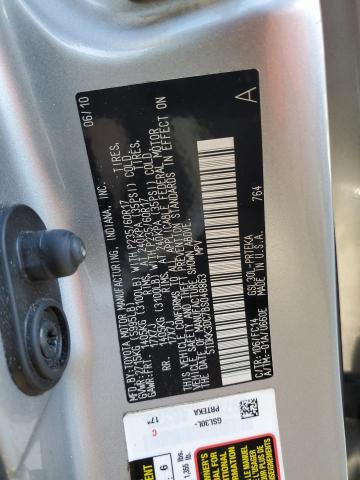 5TDKK3DC7BS048863 - 2011 TOYOTA SIENNA LE SILVER photo 13