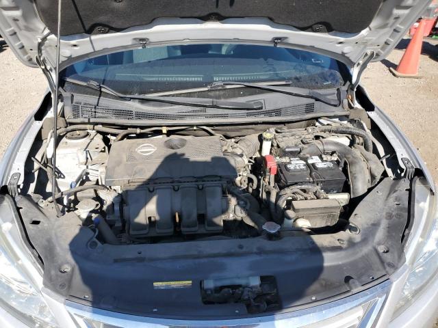 3N1AB7AP2EL689667 - 2014 NISSAN SENTRA S SILVER photo 11