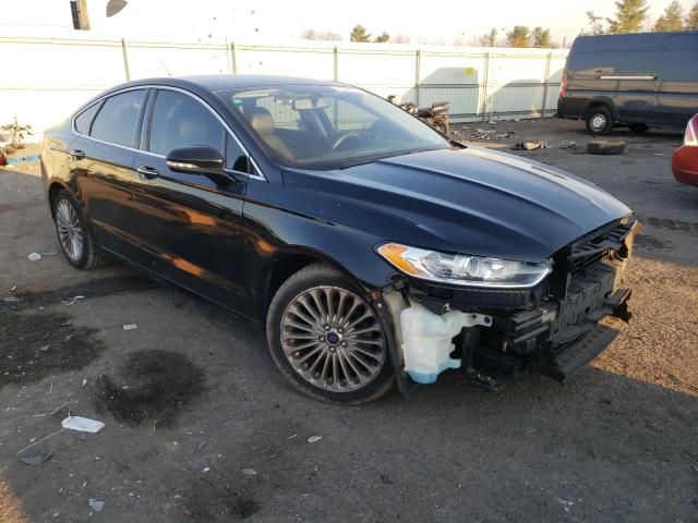 3FA6P0K96GR118104 - 2016 FORD FUSION TITANIUM BLACK photo 4