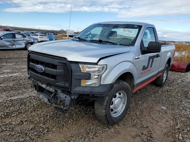 1FTMF1EP1GKE14558 - 2016 FORD F150 SILVER photo 1