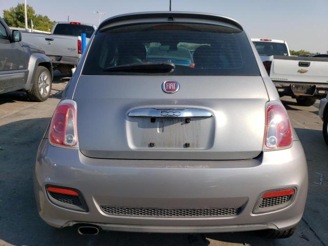 3C3CFFBR8FT562352 - 2015 FIAT 500 SPORT SILVER photo 6