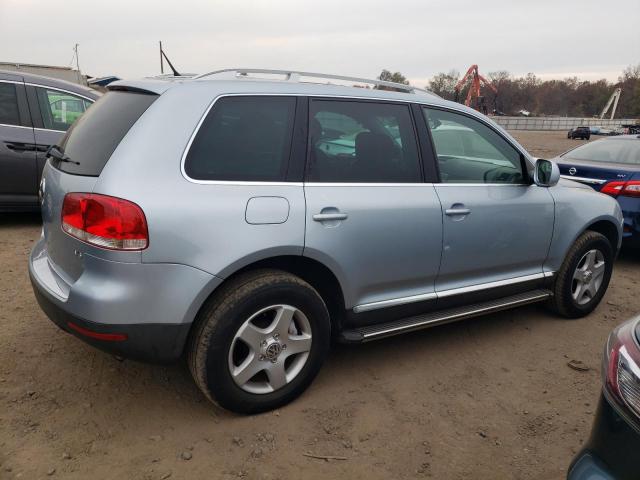 WVGZE77L27D006351 - 2007 VOLKSWAGEN TOUAREG V6 BLUE photo 3