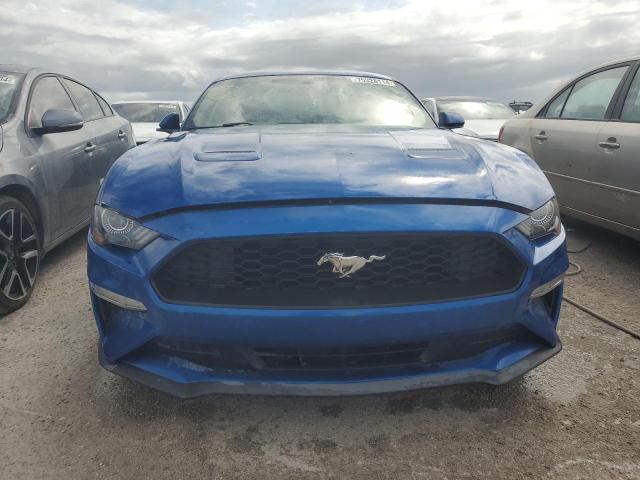 1FA6P8TH0J5125953 - 2018 FORD MUSTANG BLUE photo 5