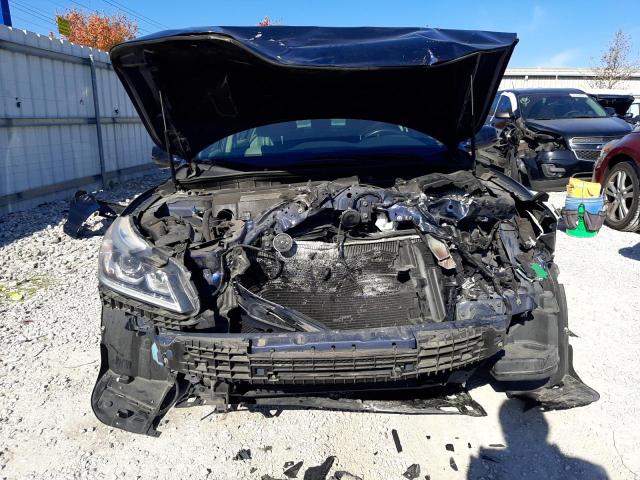 1HGCR3F83GA016863 - 2016 HONDA ACCORD EXL BLUE photo 5