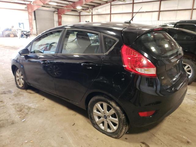 3FADP4EJXCM116349 - 2012 FORD FIESTA SE BLACK photo 2