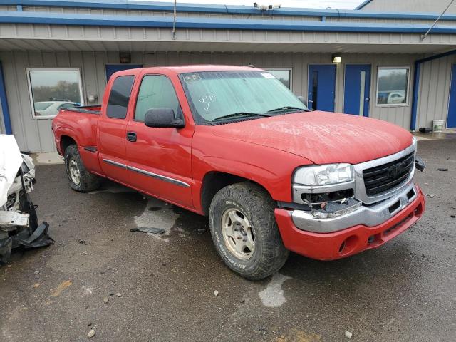 1GTEC19T04Z170277 - 2004 GMC NEW SIERRA C1500 RED photo 4