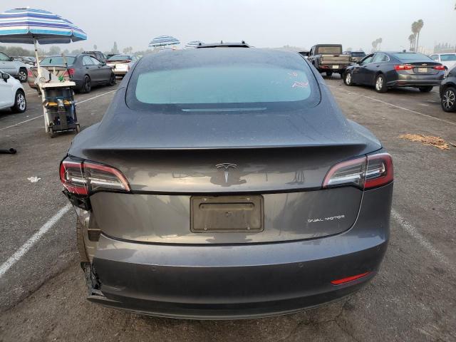 5YJ3E1EB6NF222162 - 2022 TESLA MODEL 3 GRAY photo 6