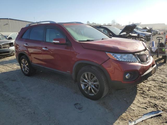 5XYKUDA24BG057402 - 2011 KIA SORENTO EX BURGUNDY photo 4