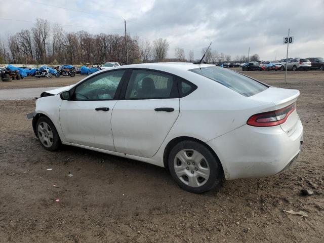 1C3CDFAA9FD111678 - 2015 DODGE DART SE WHITE photo 2