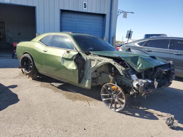 2C3CDZFJ2NH261062 - 2022 DODGE CHALLENGER R/T SCAT PACK GREEN photo 4