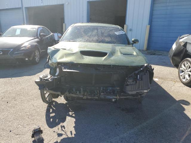2C3CDZFJ2NH261062 - 2022 DODGE CHALLENGER R/T SCAT PACK GREEN photo 5
