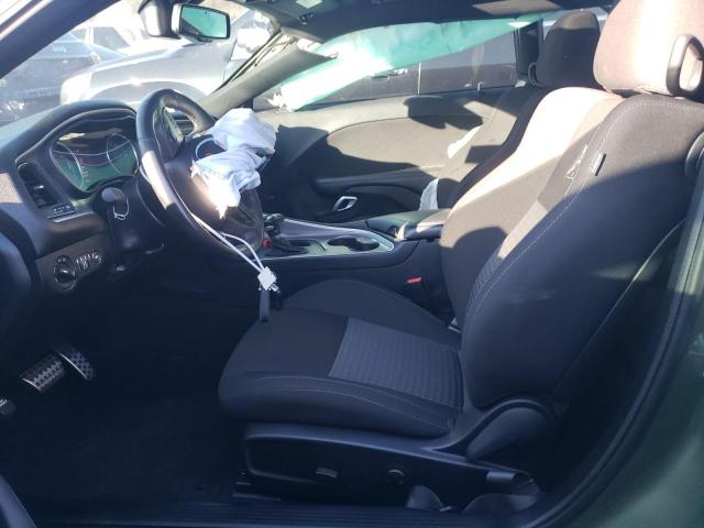 2C3CDZFJ2NH261062 - 2022 DODGE CHALLENGER R/T SCAT PACK GREEN photo 7