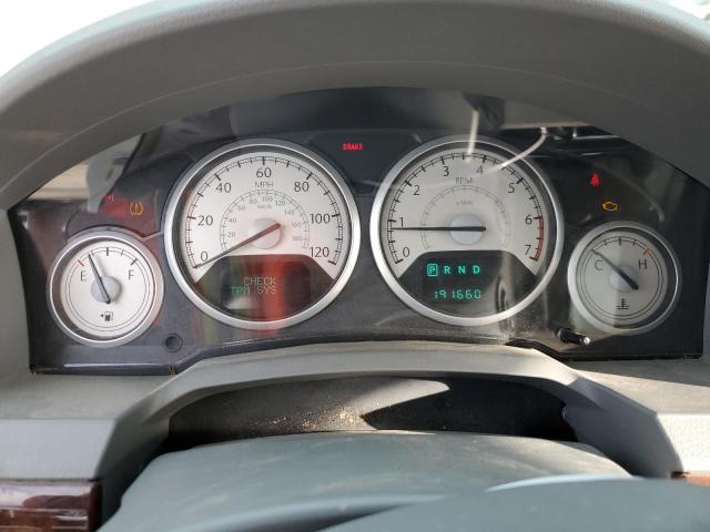 2A8HR54189R640221 - 2009 CHRYSLER TOWN & COU TOURING თეთრი ფოტო 9