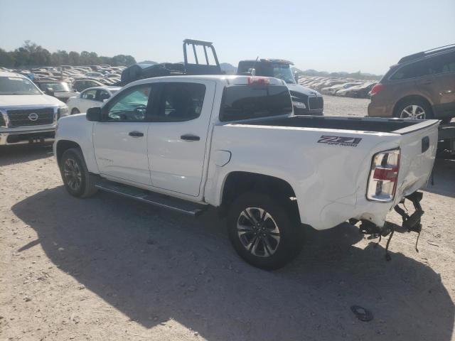 1GCGTDEN6M1284185 - 2021 CHEVROLET COLORADO Z71 WHITE photo 2