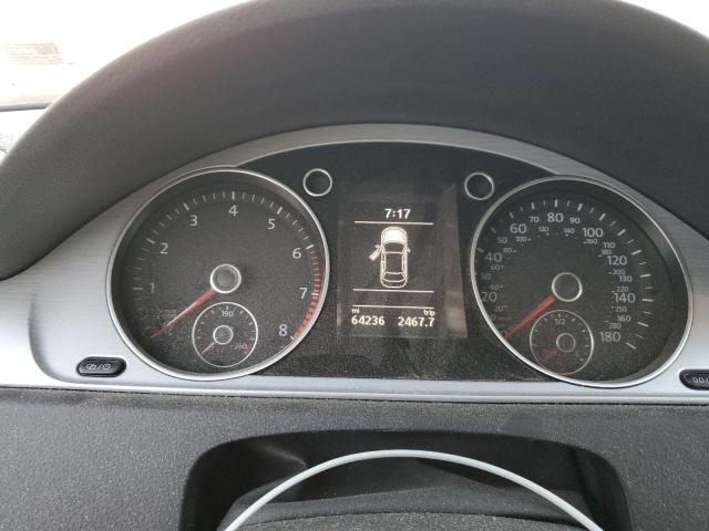 WVWBN7AN8GE504676 - 2016 VOLKSWAGEN CC BASE GRAY photo 9