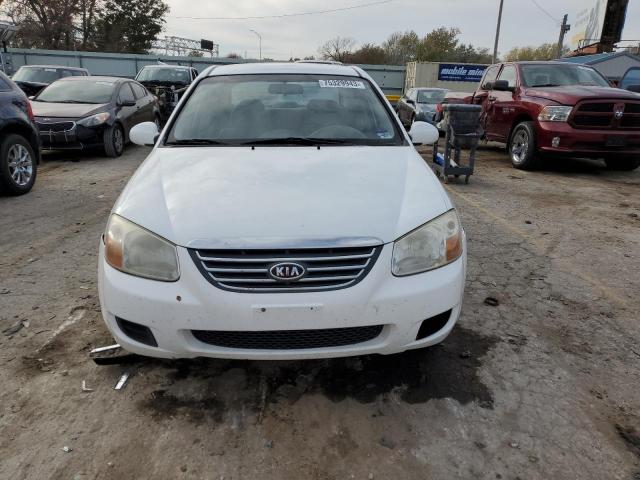 KNAFE121585538390 - 2008 KIA SPECTRA EX WHITE photo 5