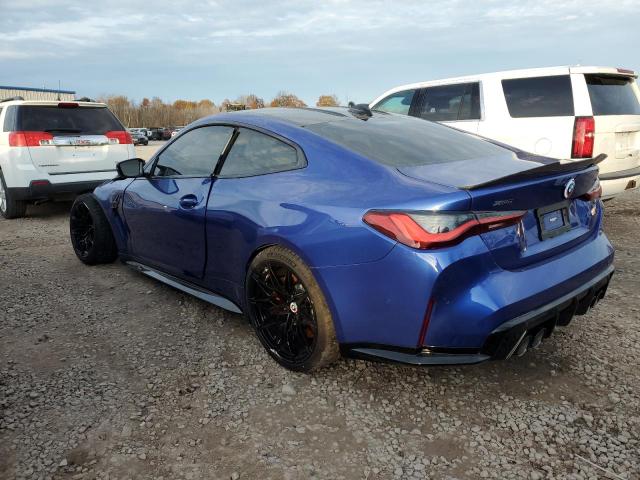 WBS43AZ00PCL57116 - 2023 BMW M4 COMPETITION BLUE photo 2