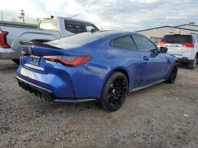 WBS43AZ00PCL57116 - 2023 BMW M4 COMPETITION BLUE photo 3