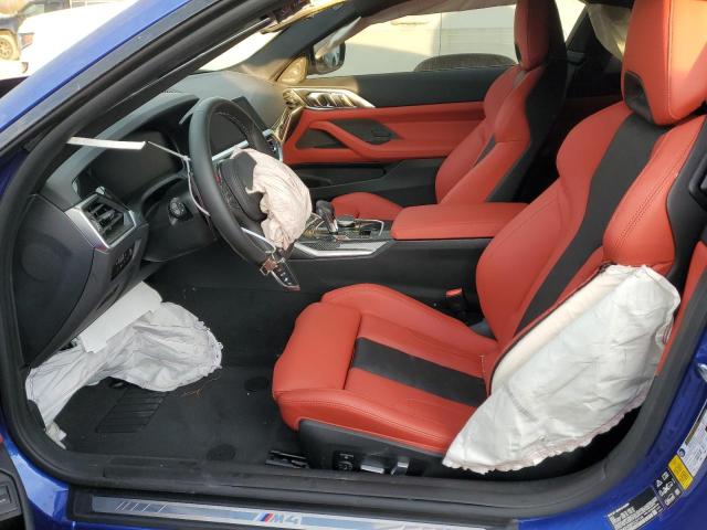 WBS43AZ00PCL57116 - 2023 BMW M4 COMPETITION BLUE photo 7