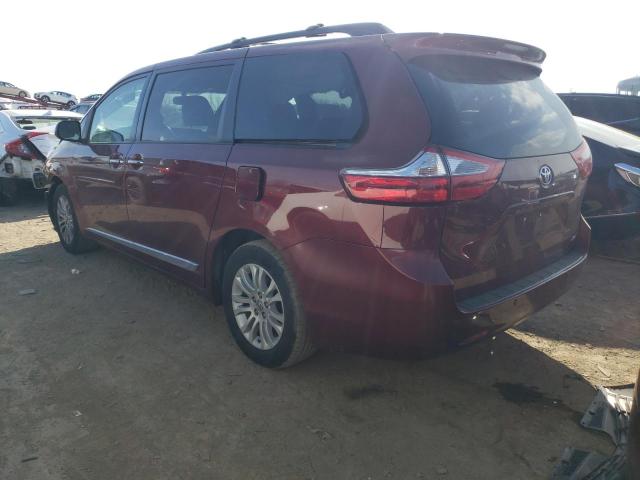 5TDYK3DC2GS758450 - 2016 TOYOTA SIENNA F XLE MAROON photo 2