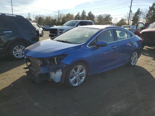 1G1BF5SM6H7121874 - 2017 CHEVROLET CRUZE PREMIER BLUE photo 1