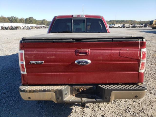 1FTFW1ET6DKG16555 - 2013 FORD F150 SUPERCREW MAROON photo 6