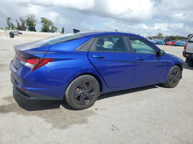 KMHLS4AG5NU218313 - 2022 HYUNDAI ELANTRA SEL BLUE photo 3