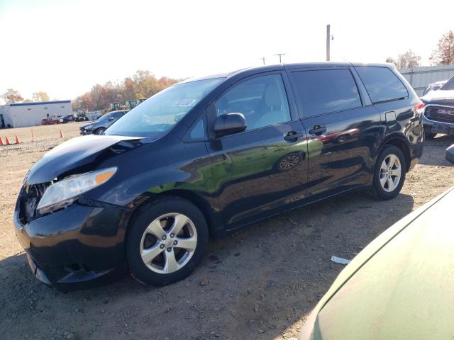 5TDZK3DC2DS284760 - 2013 TOYOTA SIENNA BLACK photo 1