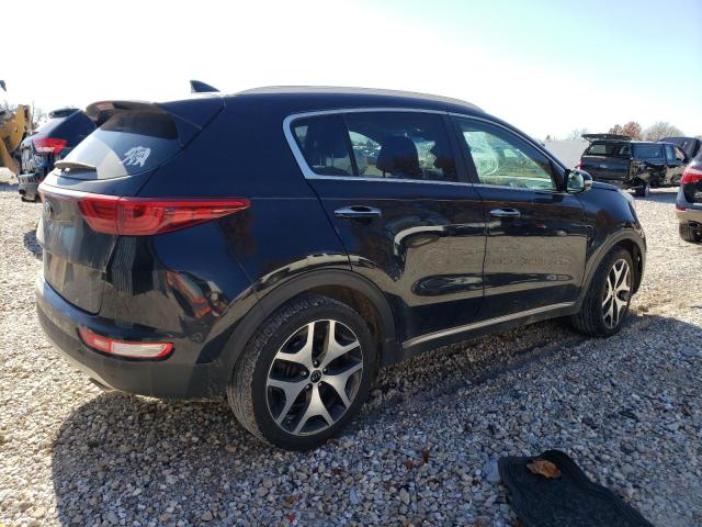 KNDPR3A68H7061320 - 2017 KIA SPORTAGE SX BLACK photo 3