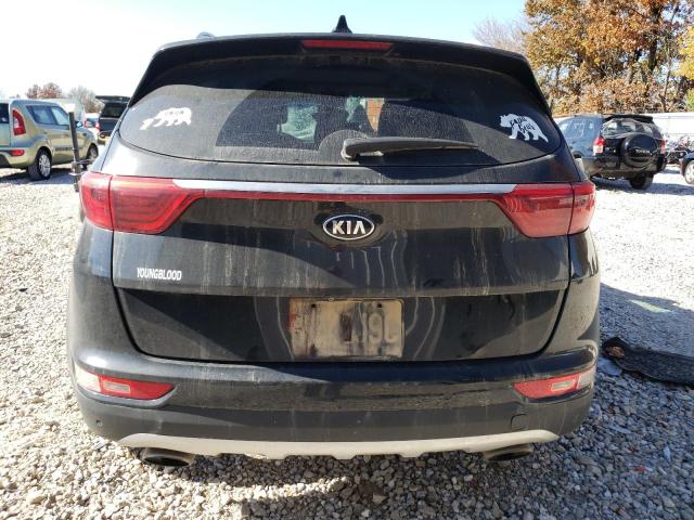 KNDPR3A68H7061320 - 2017 KIA SPORTAGE SX BLACK photo 6