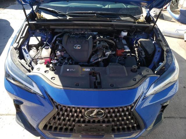 2T2GGCEZ0NC006991 - 2022 LEXUS NX 350 BLUE photo 12