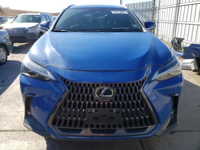 2T2GGCEZ0NC006991 - 2022 LEXUS NX 350 BLUE photo 5