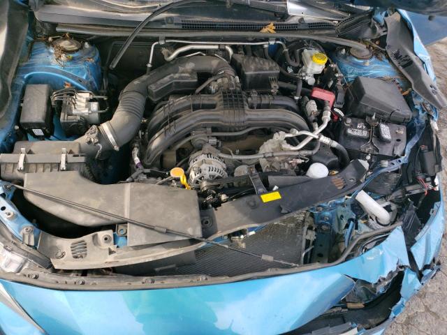 4S3GTAA66H3720217 - 2017 SUBARU IMPREZA BLUE photo 11