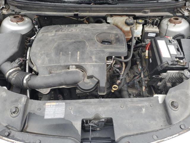 1G1ZC5EU3CF131702 - 2012 CHEVROLET MALIBU 1LT SILVER photo 11