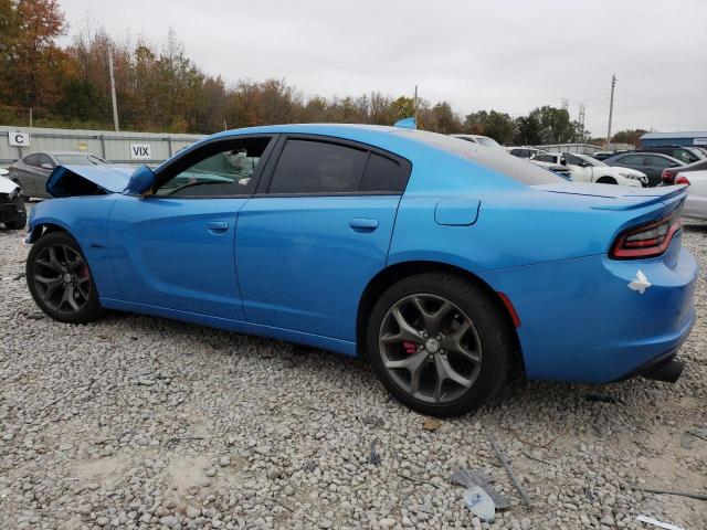 2C3CDXCT0FH745954 - 2015 DODGE CHARGER R/T BLUE photo 2