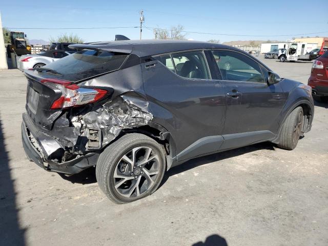 JTNKHMBX4K1052792 - 2019 TOYOTA C-HR XLE GRAY photo 3