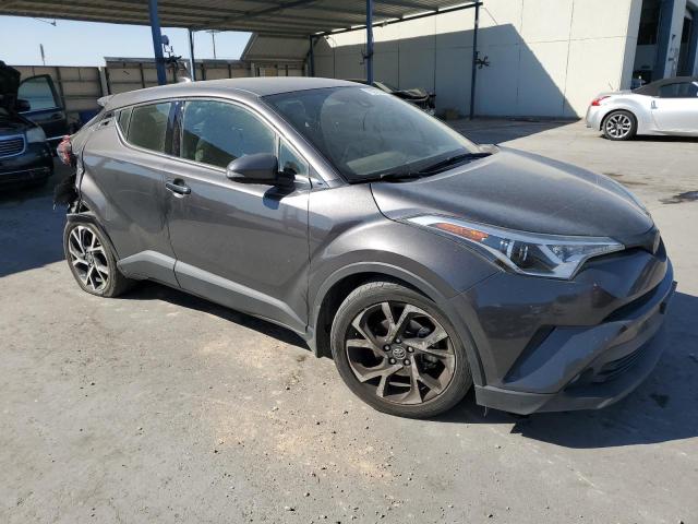 JTNKHMBX4K1052792 - 2019 TOYOTA C-HR XLE GRAY photo 4