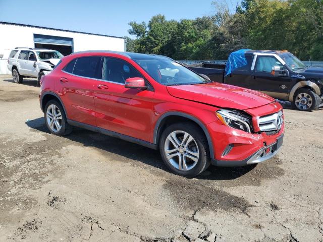 WDCTG4GB0FJ084776 - 2015 MERCEDES-BENZ GLA 250 4MATIC RED photo 4